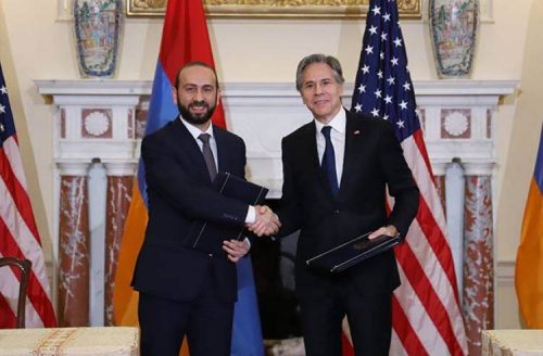 Mirzoyan-Blinken meeting held: RA MFA on questions discussed