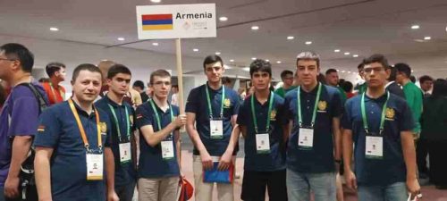 Olympic victory of Armenian students in Japan
