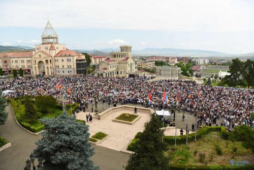 Nationwide uprising in Artsakh