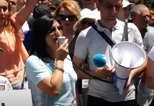 Тагуи Товмасян у посольства США: Признайте право народа Арцаха на самоопределение по примеру Косово!