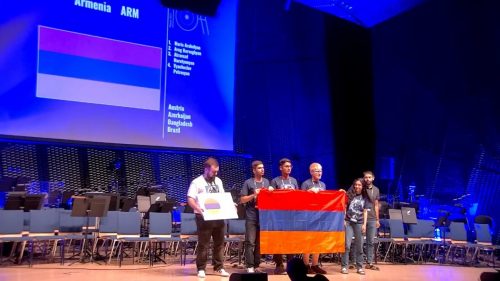 Armenian team awarded medals in 16th IOAA