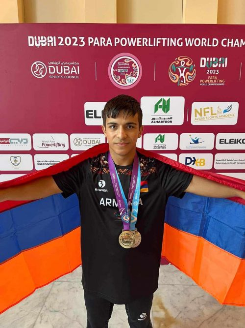 Հայ մարզիկը 1 ոսկե և 1 արծաթե մեդալ է նվաճել պարածանրամարտի աշխարհի երիտասարդական առաջնությունում