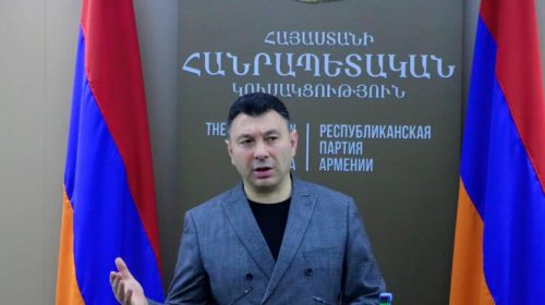 Տպավորություն է՝ Փաշինյանի ուղերձը գրվել է Անկարայում․ Էդուարդ Շարմազանով