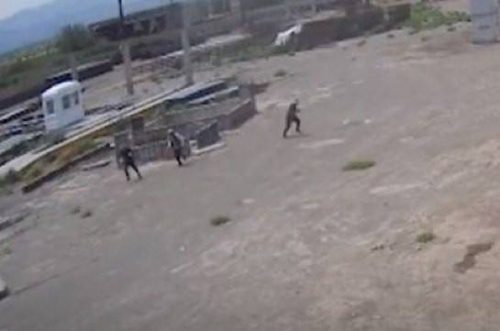 Rather long series of shots on Yersakh plant