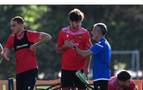 Armenia national football team starts training in run-up to matches against Turkey and Croatia