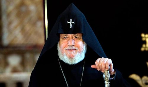 Ամենայն հայոց կաթողիկոսը շնորհավորել է Արցախի նորընտիր նախագահին 