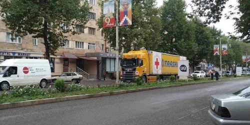 Ռուսական բեռնատարն Ասկերանի ճանապարհով Ստեփանակերտ է հասել Արցախի իշխանությունների թույլտվությամբ