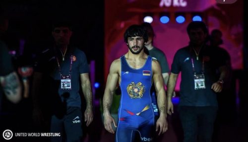 Ըմբշամարտի ԱԱ․ Արման Անդրեասյանը` բրոնզե մեդալակիր