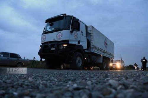 Լաչինի միջանցքով և Ակնա-Ստեփանակերտ ճանապարհով Կարմիր Խաչը Արցախին հումանիտար օգնություն է փոխանցել
