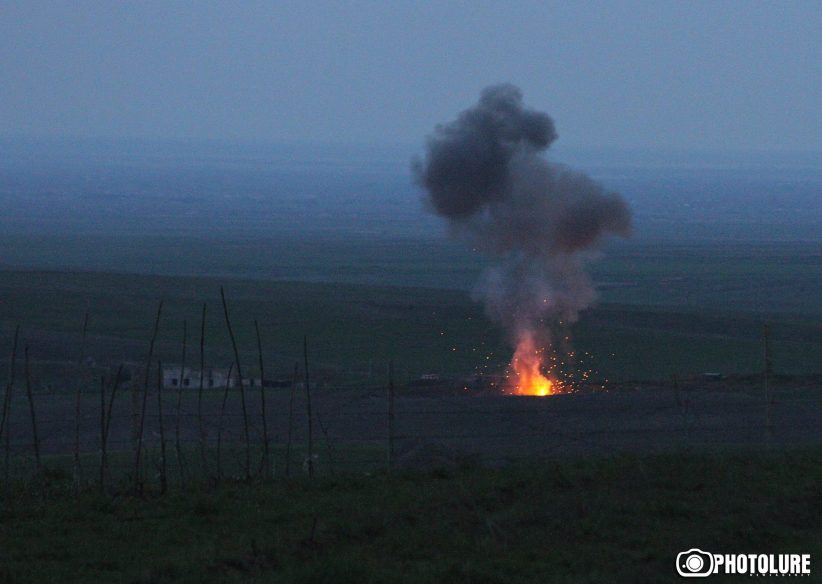 Azerbaijan shelling Artsakh Azerbaijan shelling Artsakh