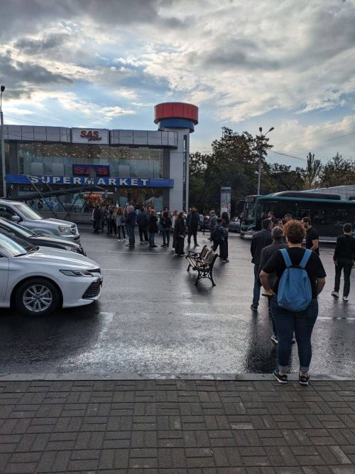 Civil disobedience actions in Yerevan