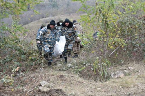 Body identification activities start in Artsakh