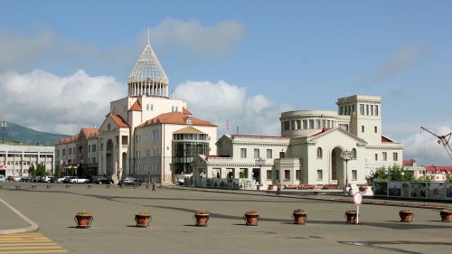 Ստեփանակերտում անհայտ դիպուկահարը կրակ է բացել ռուս-ադրբեջանական պարեկային խմբի ուղղությամբ․ ՌԴ ՊՆ