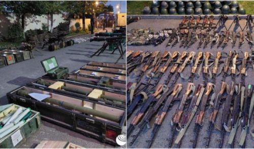 Արցախի ՊԲ-ի հանձնած զինամթերքի պահպանության համար տեղադրվել է ռուս-ադրբեջանական 25 պահակակետ