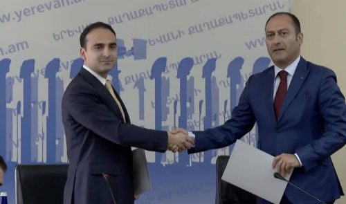 «Гражданский договор» и «Республика» подписали меморандум о совместном управлении Ереваном