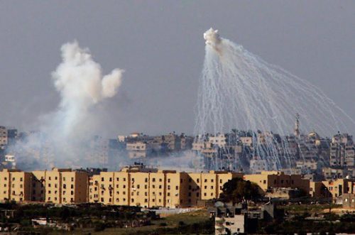 МИД Палестины: Израиль использовал запрещенный на международном уровне белый фосфор против палестинцев.