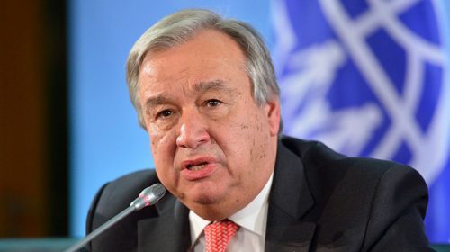Генсек ООН призвал к немедленному прекращению огня на Ближнем Востоке