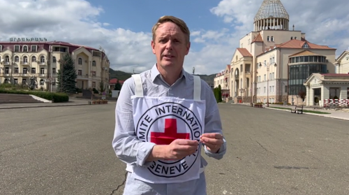 ԿԽՄԿ թիմերն Արցախում մնացած հատուկենտ մարդկանց օգնություն են ցուցաբերում (տեսանյութ)