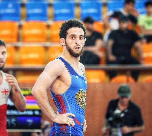 Wrestler Mezhlum Mezhlumyan wins bronze in U23 World Wrestling Championships