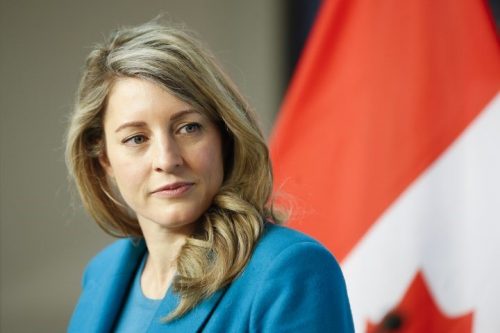 Canadian foreign minister to open embassy in Yerevan during her visit