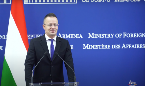 Hungarian foreign minister: The Armenian Apostolic Church has played a significant role in restoring diplomatic relations between Armenia and Hungary
