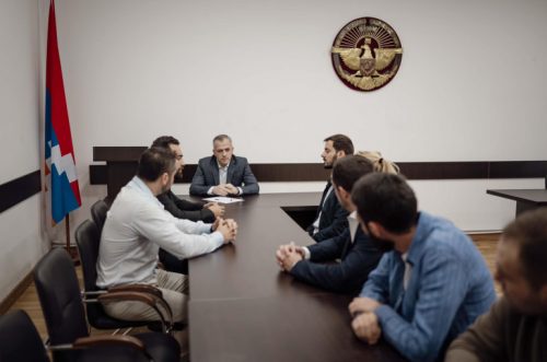 Սամվել Շահրամանյանն ընդունել է Եվրոպական խորհրդարանի պատգամավորներին