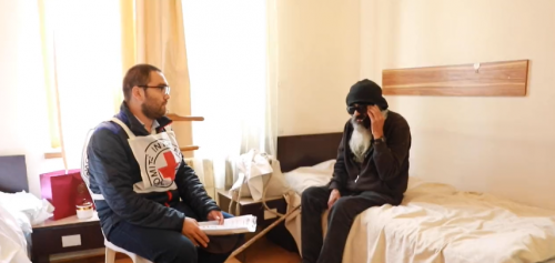 Կարմիր Խաչն այցելել է Արցախում մնացած հայերին ու ապահովել նրանց կապը ՀՀ տեղափոխված հարազատների հետ