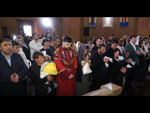 Մասիսում 140-ից ավելի արցախցիներ մկրտվեցին