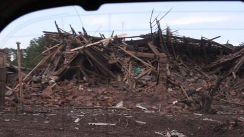 Россия разбомбила центр Херсона