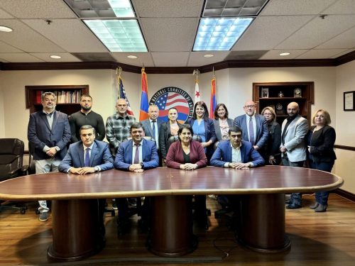 Արման Թաթոյանը, Կապանի, Գորիսի համայնքապետերը ԱՄՆ-ում մի շարք հանդիպումներ են անցկացրել
