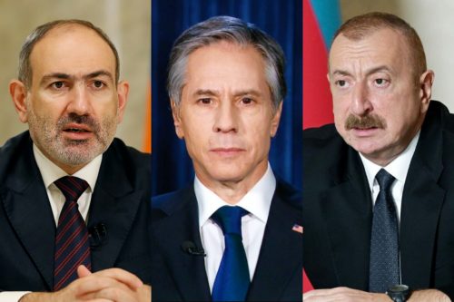 Blinken discusses with Aliyev and Pashinyan peace agreement possibility