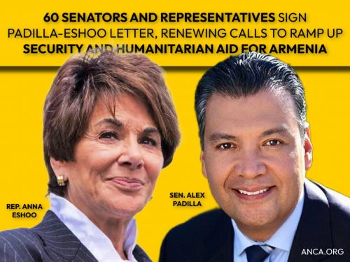 Ամերիկյան 60 կոնգրեսական Հայաստանին անվտանգային աջակցության և արցախցի տեղահանվածներին հումանիտար օժանդակության ավելացման կոչ է արել