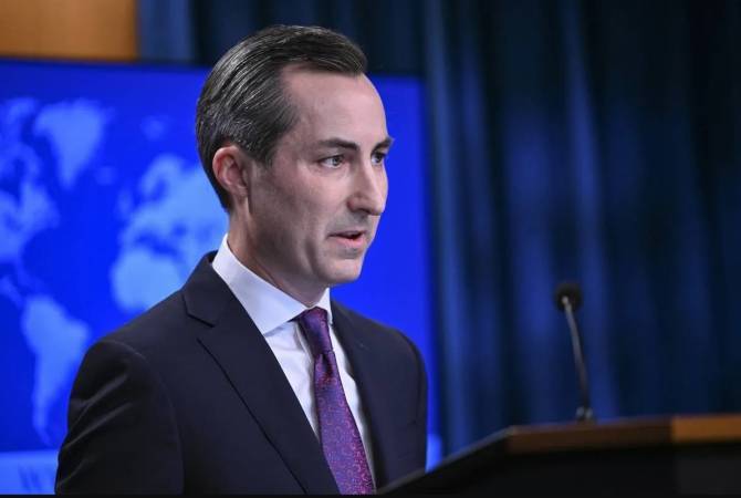 Matthew Miller: It would be against the interests of peace in the region for us to just drop all of our diplomatic engagements with Azerbaijan Matthew Miller: It would be against the interests of peace in the region for us to just drop all of our diplomatic engagements with Azerbaijan