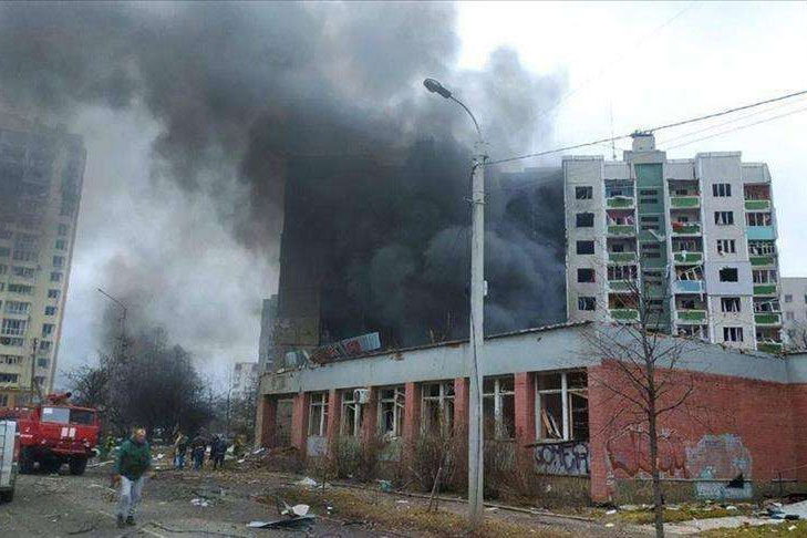 Kyiv attacked; dozens injured Kyiv attacked; dozens injured