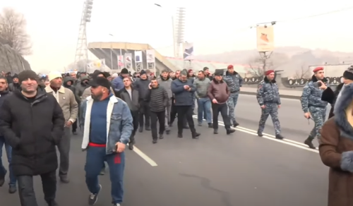 В Ереване рыбоводы проводят акцию протеста