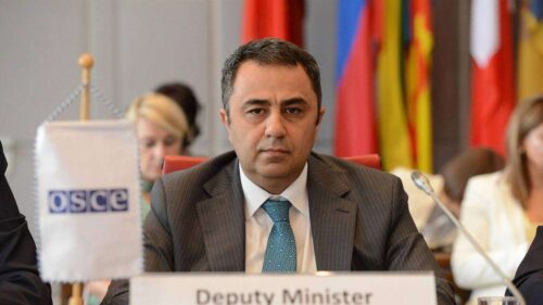 Armenian Deputy Foreign Minister Vahe Gevorgyan relieved of post