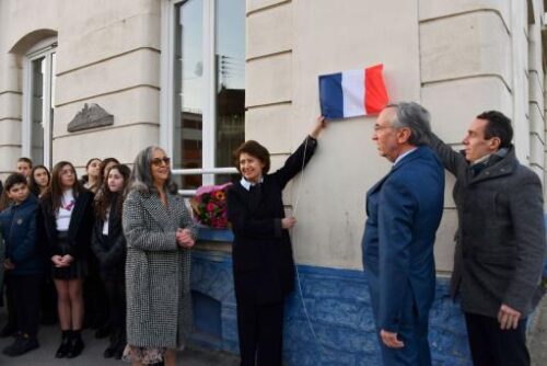 Ֆրանսիայում բացվել է Միսաք Մանուշյանի կնոջ անվան հուշատախտակը