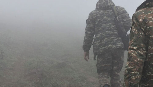 Եղանակային անբարենպաստ պայմանների պատճառով զինծառայողի հետ կապը կորել է. ՊՆ