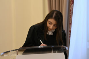 Новоназначенные судьи были приведены к присяге