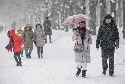  Ձյուն է տեղում Հանրապետության  մի շարք շրջաններում