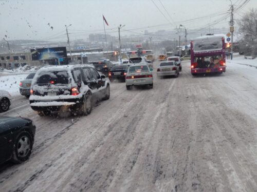 Սահադաշտ դարձած իմ Էրեբունի-Երևան