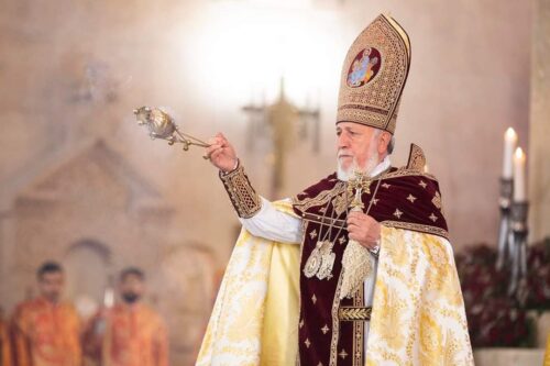 Ն.Ս.Օ.Տ.Տ. ԳԱՐԵԳԻՆ Բ ԱՄԵՆԱՅՆ ՀԱՅՈՑ ԿԱԹՈՂԻԿՈՍԻ ՊԱՏԳԱՄԸ ՍՈՒՐԲ ԾՆՆԴՅԱՆ ԵՒ ԱՍՏՎԱԾԱՀԱՅՏՆՈՒԹՅԱՆ ՏՈՆԻ ԱՌԻԹՈՎ