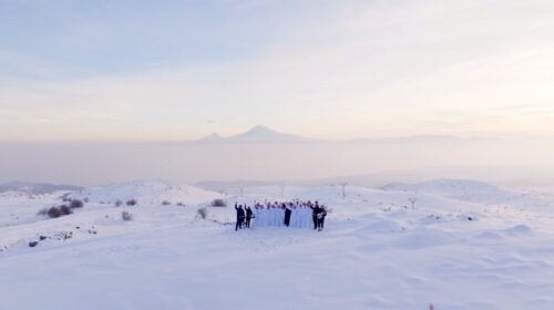 The Christmas gift from the Galaxy Group of Companies is the restoration of a song extricated by Khrimian Hayrik   
