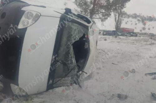 Երևան-Գավառ երթուղայինի վթարի հետևանքով 3 քաղաքացի դիմել է բուժօգնության. ԱՆ