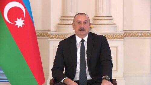 Aliyev keeps up with threats