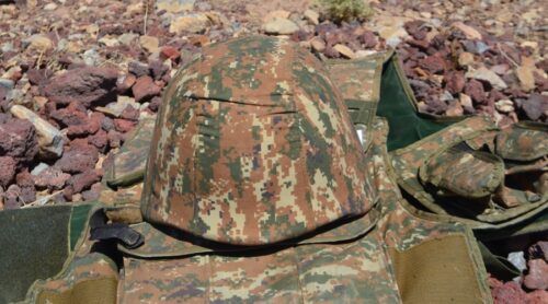 Armenian Defense Ministry: A body of a contract serviceman has been found in a combat position