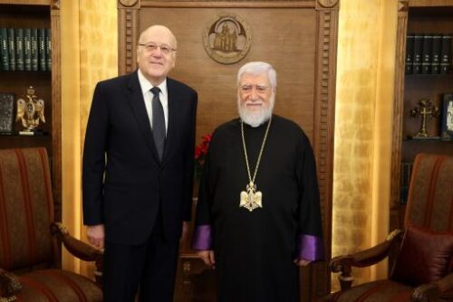 Լիբանանի վարչապետը այցելել է Արամ Ա Հայրապետին