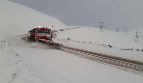 17։00-ի դրությամբ առատ ձյան և բքի պատճառով Հայաստանում կան փակ ճանապարհներ