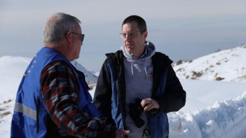 EUMA Head of Mission receives Austrian ambassador on patrol