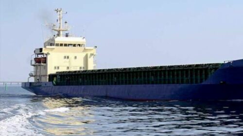 Турецкий сухогруз затонул в Мраморном море